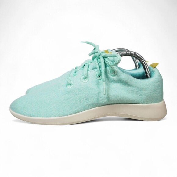 Allbirds Wool Runner WR Merino Wool Sneakers "Buoyant Mint" Women's 10 - Picture 2 of 11